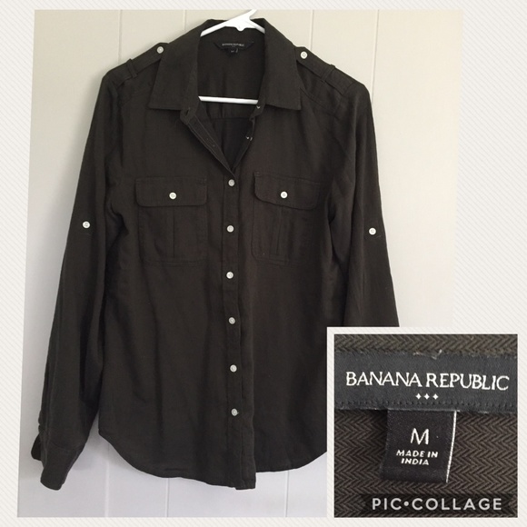 Banana Republic Button-up Top - Picture 1 of 1